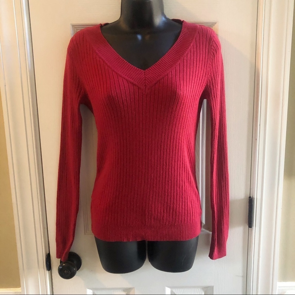 🌹Graceful Chic V neck small